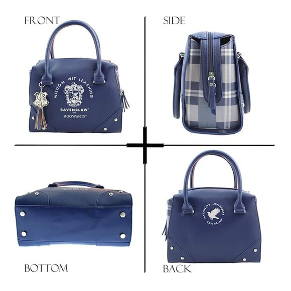 NEW Harry Potter Ravenclaw House- Inspired Top Handle Shoulder Bag BIOWORLD - Picture 2 of 5